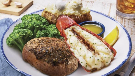 Surf Turf Maine Lobster Tail 6 Oz. File Mignon