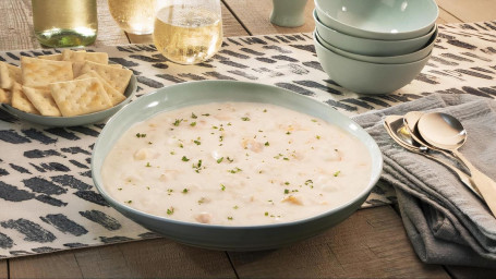 Familie New England Clam Chowder (Voor 6 Personen)