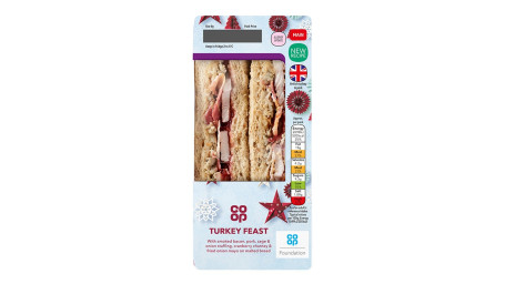 Co-Op Turkey Feast Sandwich