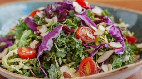 Raw Kale And Brussel Sprout Salad