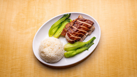 Bbq Roast Duck With Rice