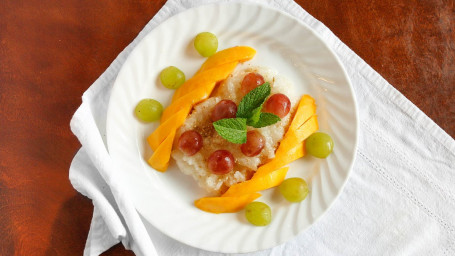 Sweet Sticky Rice With Peach