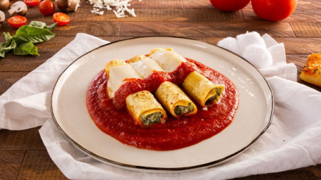 3 Pieces Baked Spinach Cannelloni