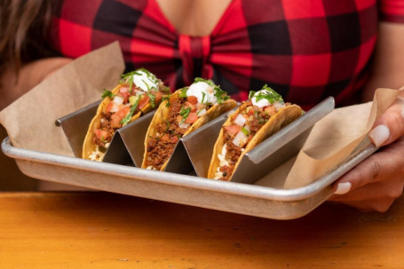 Krokante Mini-Rundvlees-Taco's