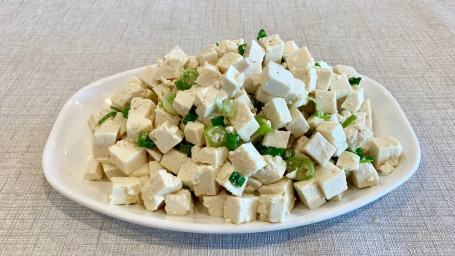 Fresh Tofu With Green Onion Xiǎo Cōng Bàn Dòu Fǔ