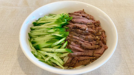 Five Spice Marinated Beef With Cold Noodle Wǔ Xiāng Niú Ròu Lěng Miàn