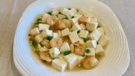 Tofu With Shrimp Xiā Rén Dòu Fǔ