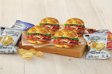 Sandwich Clasic Cu Șuncă, Pachet De 4