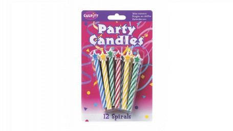 12-Pack Birthday Candles