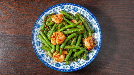 Dòu Zǐ Xiā String Beans Shrimp