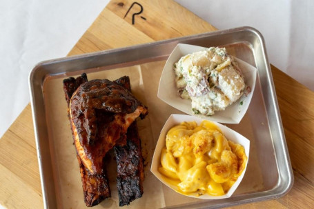 Chicken And Ribs Platter