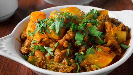 Aloo Chicken Kheema