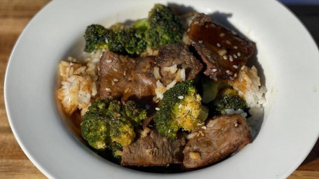 Broccoli Beef Teriyaki Rice Bowl