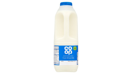 Co-Op Northern Irish Fresh Whole Milk 1 Litre