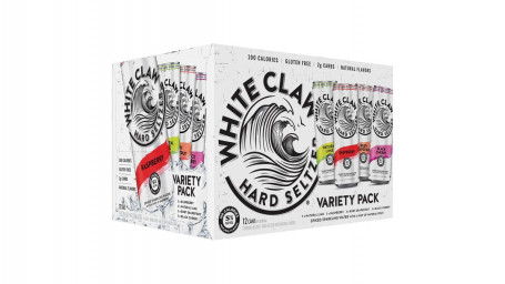 White Claw Hard Seltzer Variety Pack Dåser (12 Oz X 12 Ct