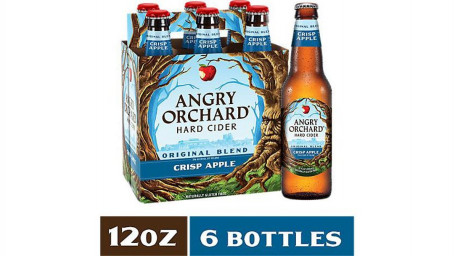 Angry Orchard Cider Apple Bottle (12 Oz X 6 Ct)