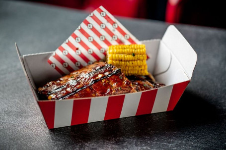 Classic Full Rack Bbq Ribs With Fries