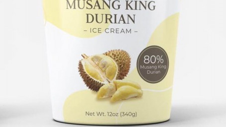 Musang King Durian Ice Cream
