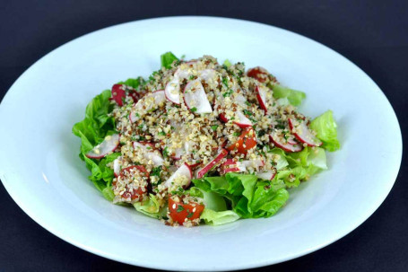 Mini Quinoa Tomato Radish Salad