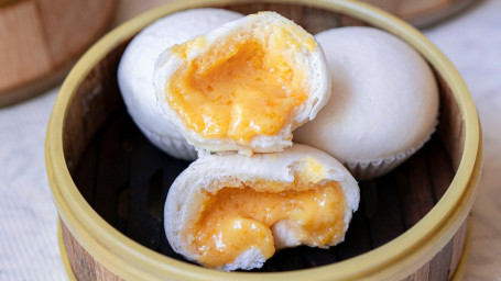 A6. Egg Yolk Lava Bun Fēng Huáng Liú Shā Bāo