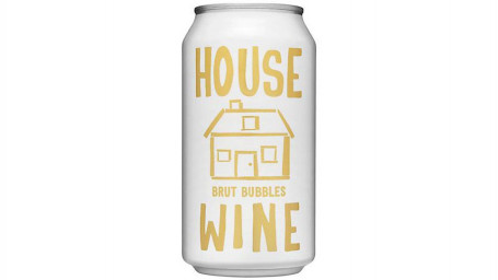House Wine Brut Bubbles Wine Can (375 Ml)