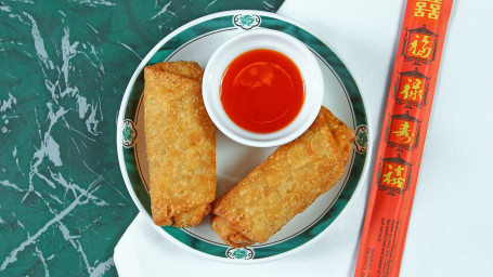 2. Roast Pork Egg Roll-Chā Shāo Juǎn
