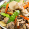 C8. Moo Goo Gai Pan Combo Platter