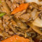 C2. Beef Chow Mein Combo Platter