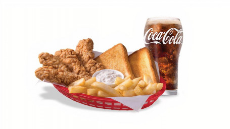 Chicken Strip Country Basket (4 Pieces) Combo