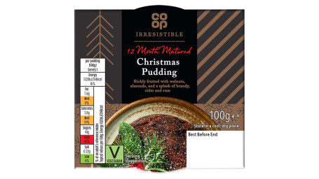 Co-Op Irresistible 12 Month Matured Christmas Pudding 100G