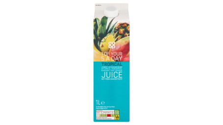 Co-Op 100% Pressed Tropical Juice 1 Litre