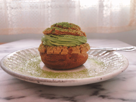 Xiǎo Shān Yuán Mǒ Chá Má Shǔ Pào Fú Koyamaen Matcha Mochi Choux