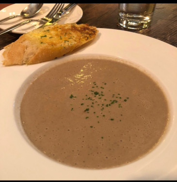 Porcini Mushroom Cream Soup Niú Gān Jūn Jì Lián Tāng