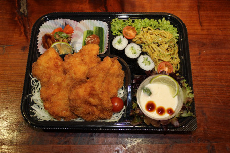 Katsu Chicken Bento-Miso Soup Not Included