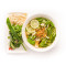 Super green phở noodle soup