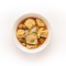 Mini tofu mushrooms noodle soup