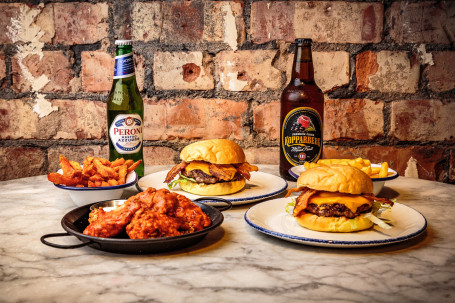 Gf Burgers, Beers Fried Chicken Meal Deal For 2
