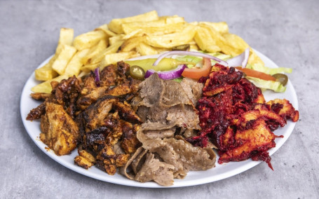 Cheese, Kebab Meat Chips