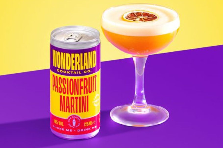 Wonderland Passionfruit Martini