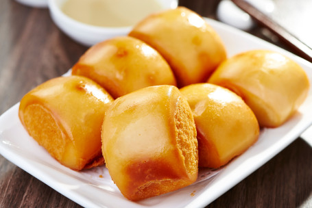 Zhēng Zhà Mán Tóu (6Zhī Steamed Deep-Fried Bun (6Pcs