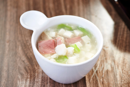 Sān Xiān Dòu Fǔ Gēng (1Wèi Vegetables In Tofu Soup (1 Pax
