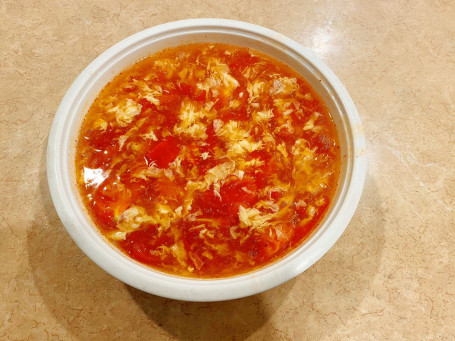 Tomato With Scrambled Egg Soup