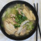 12. Boneless Hainanese Chicken With Chicken Soup Combo Wú Gǔ Hǎi Nán Jī Jī Tāng Tāng Miàn