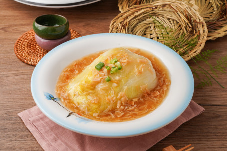 Yáo Zhù Bā Wá Wá Cài (Braised Baby Cabbage With Dried Scal)