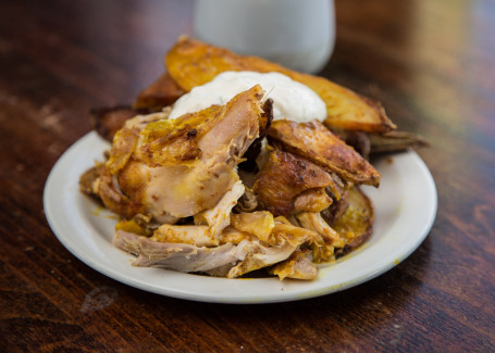 Solo Piri Piri Chicken And “Mucho” Potatoes With House Tzatziki