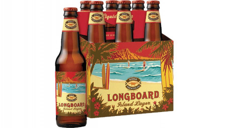 Kona Longboard Island Lager Bottle (12 Oz X 6 Ct)