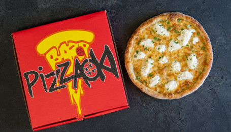 Neon Future White Pizza (12 Small)