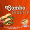 Combo Burger 4: (3 Burger Brasil e 1 Coca -Cola 1l)