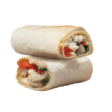 Wrap Con Albume, Formaggio Cheddar E Spinaci Dàn Bái Zhī Shì Bō Cài Juȏn