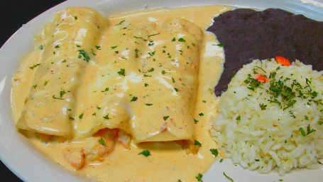 11B. Spicy Ranch Seafood Enchiladas